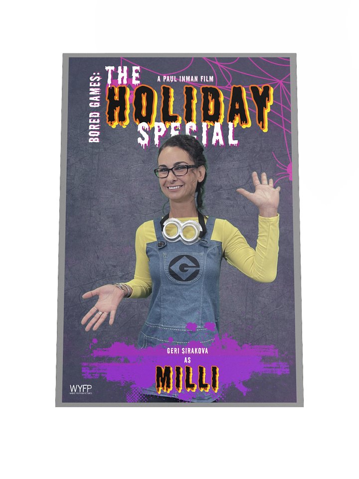 Bored Games: The Holiday Special - "Hero Milli" Poster product image (2)