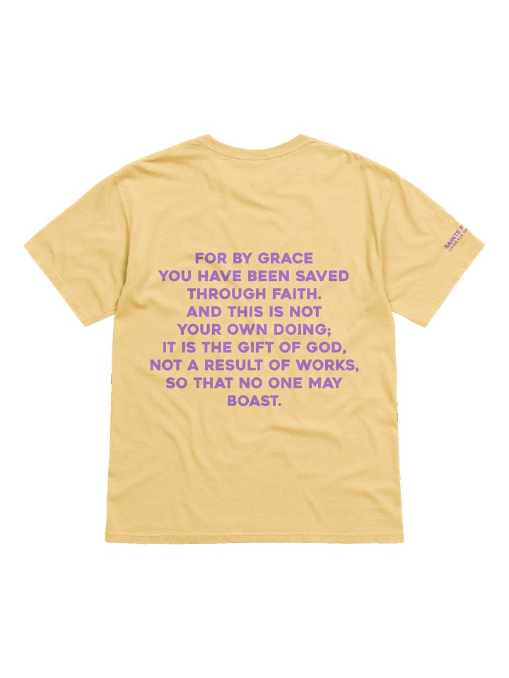 By Grace Through Faith Cross T-Shirt product image (1)
