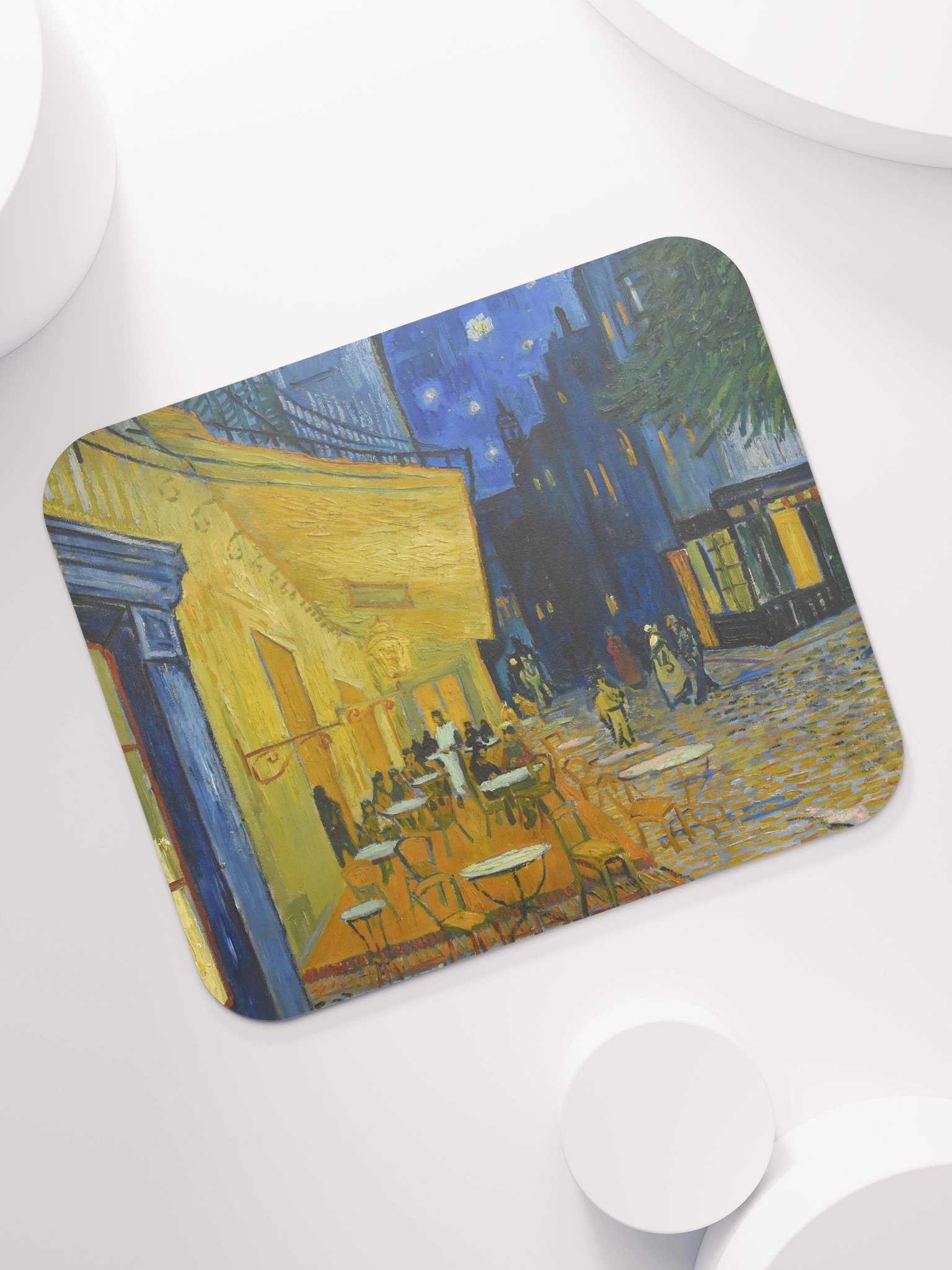 Van Gogh – Café Terrace at Night Mouse Pad product image (7)