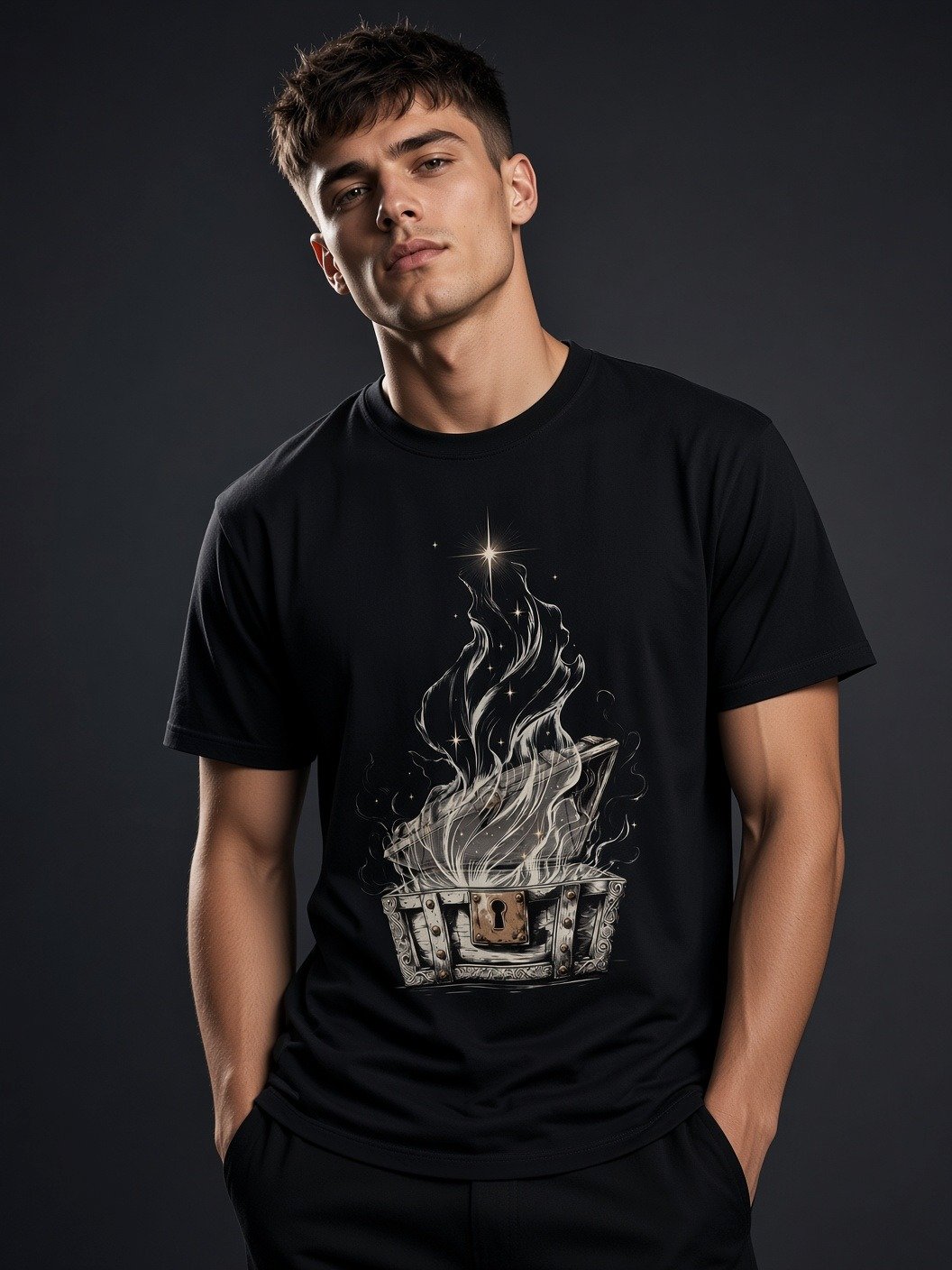 Pandora’s Wake // Cosmic Coffer Heavyweight Tee product image (2)