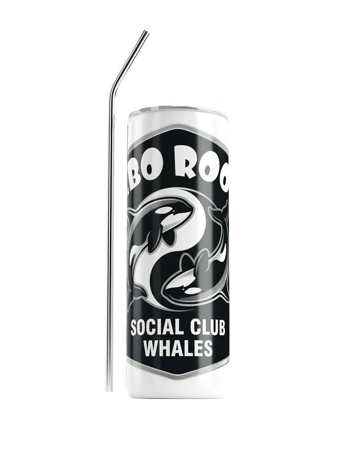 Whales Yin-Yang Stainless Steel Tumbler product image (1)