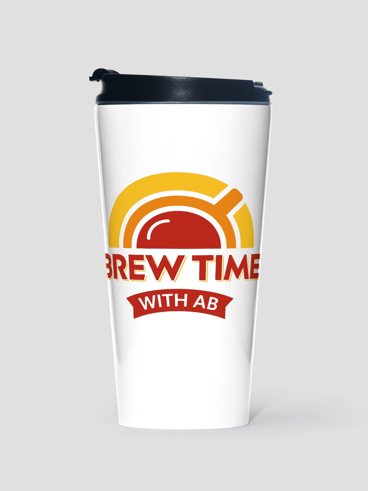 Brew Time Stainless Steel Travel Mug product image (1)