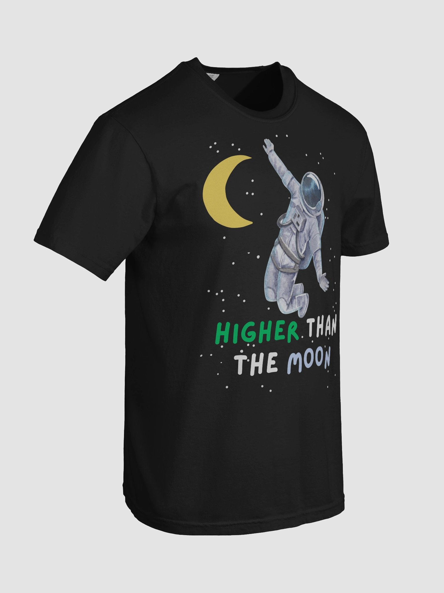 "Higher Than the Moon" SuperSoft Astronaut Tee product image (38)