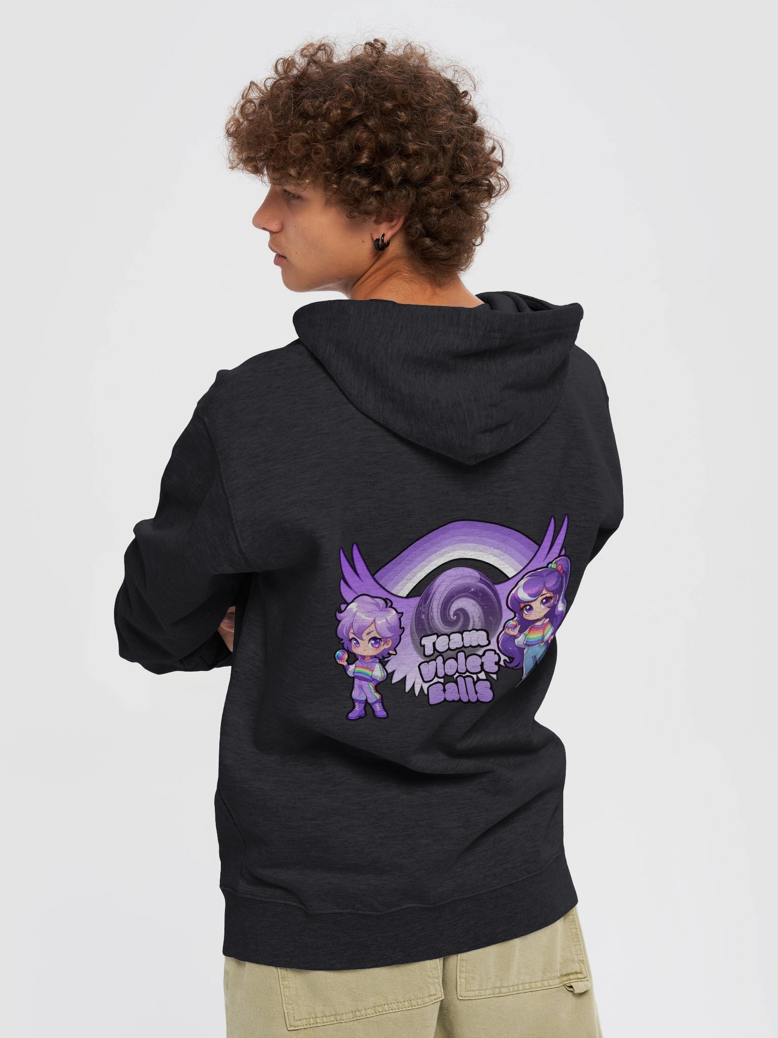 Team Violet Zip Hoodie product image (2)