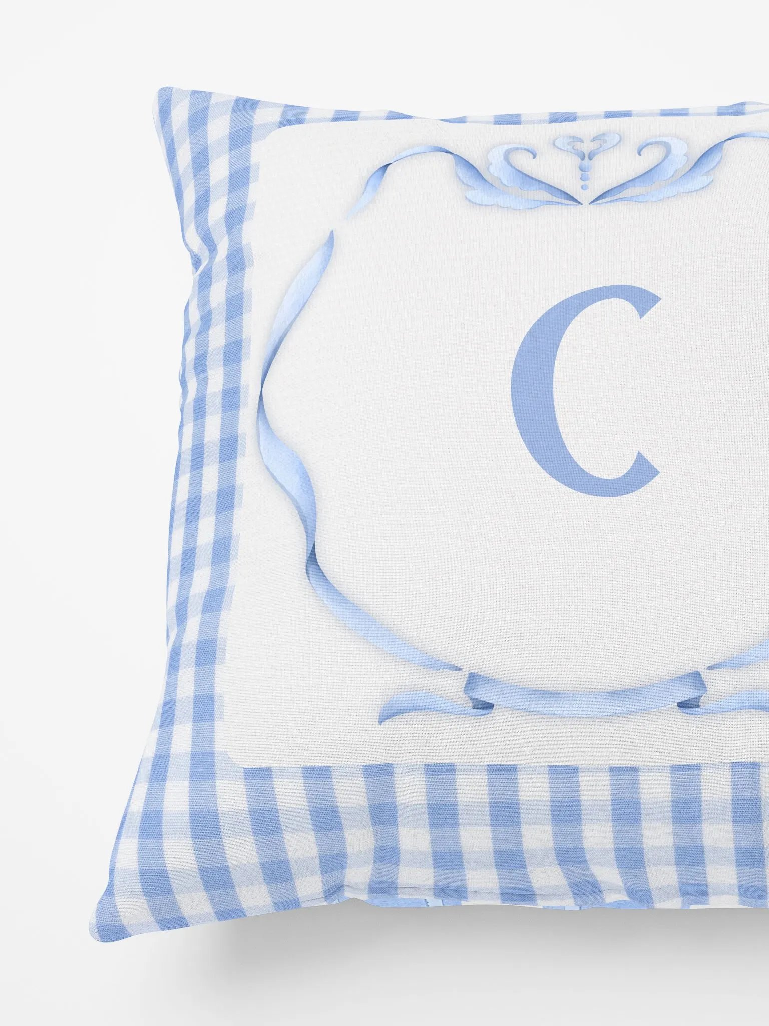 Blue Preppy Charm Pillow C product image (3)