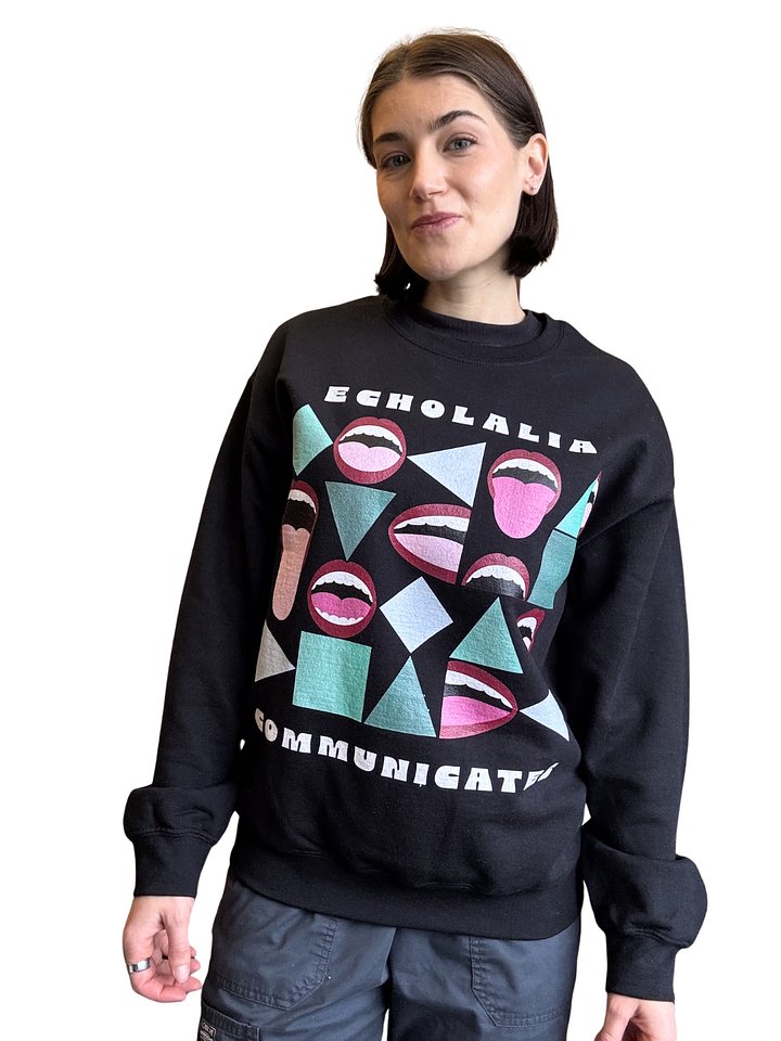 Echolalia Communicates - Unisex Crewneck product image (2)