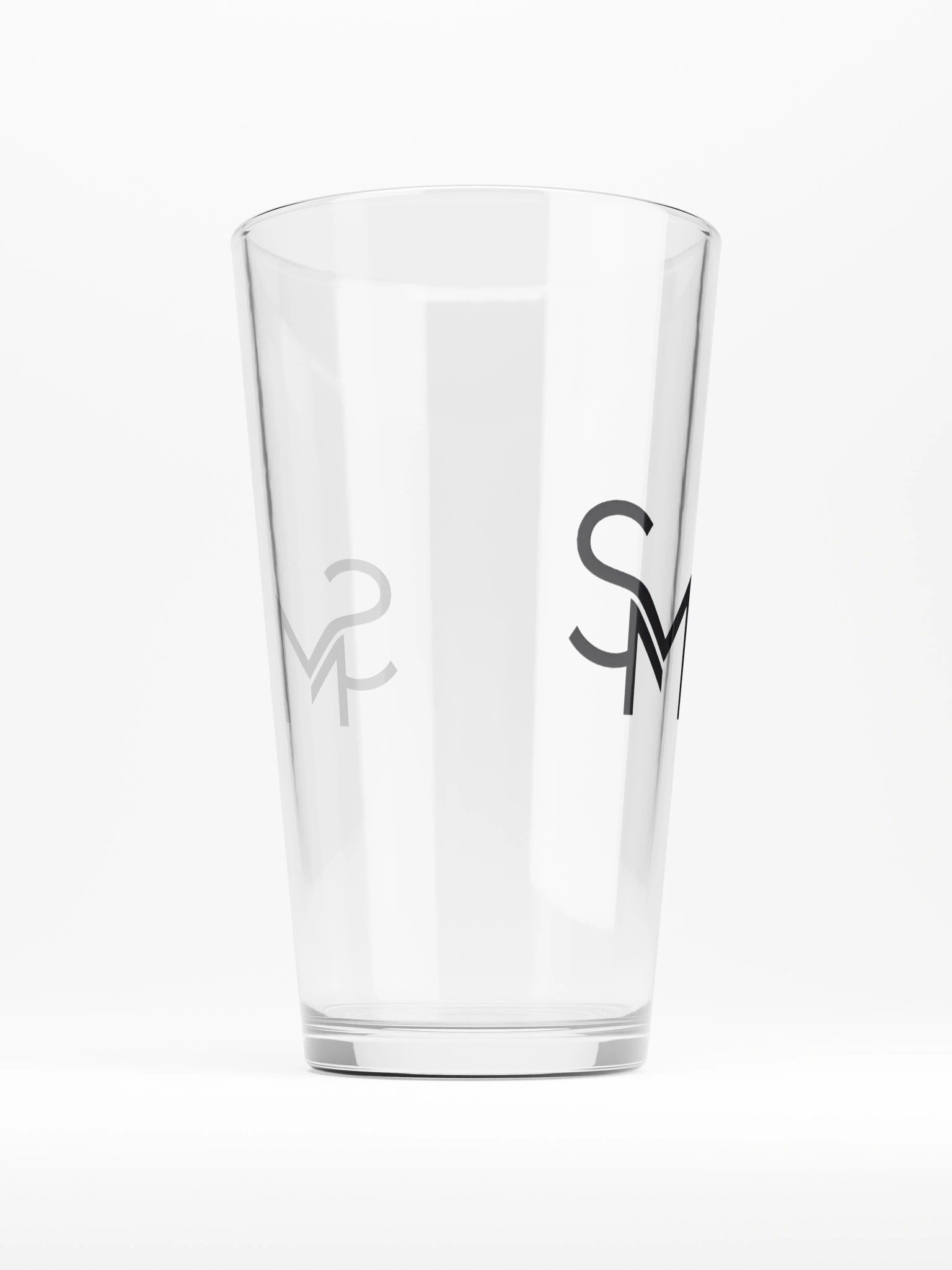 Minimal SM Monogram Shaker Pint Glass product image (1)