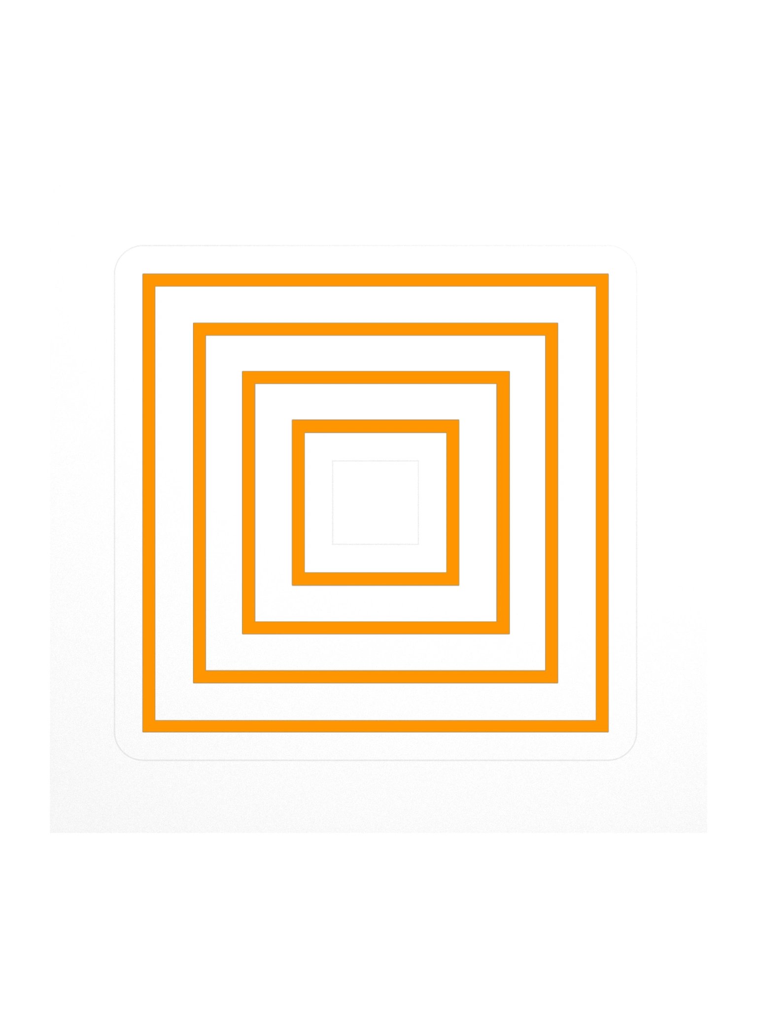 Biennale Squares Kiss Cut Sticker product image (1)