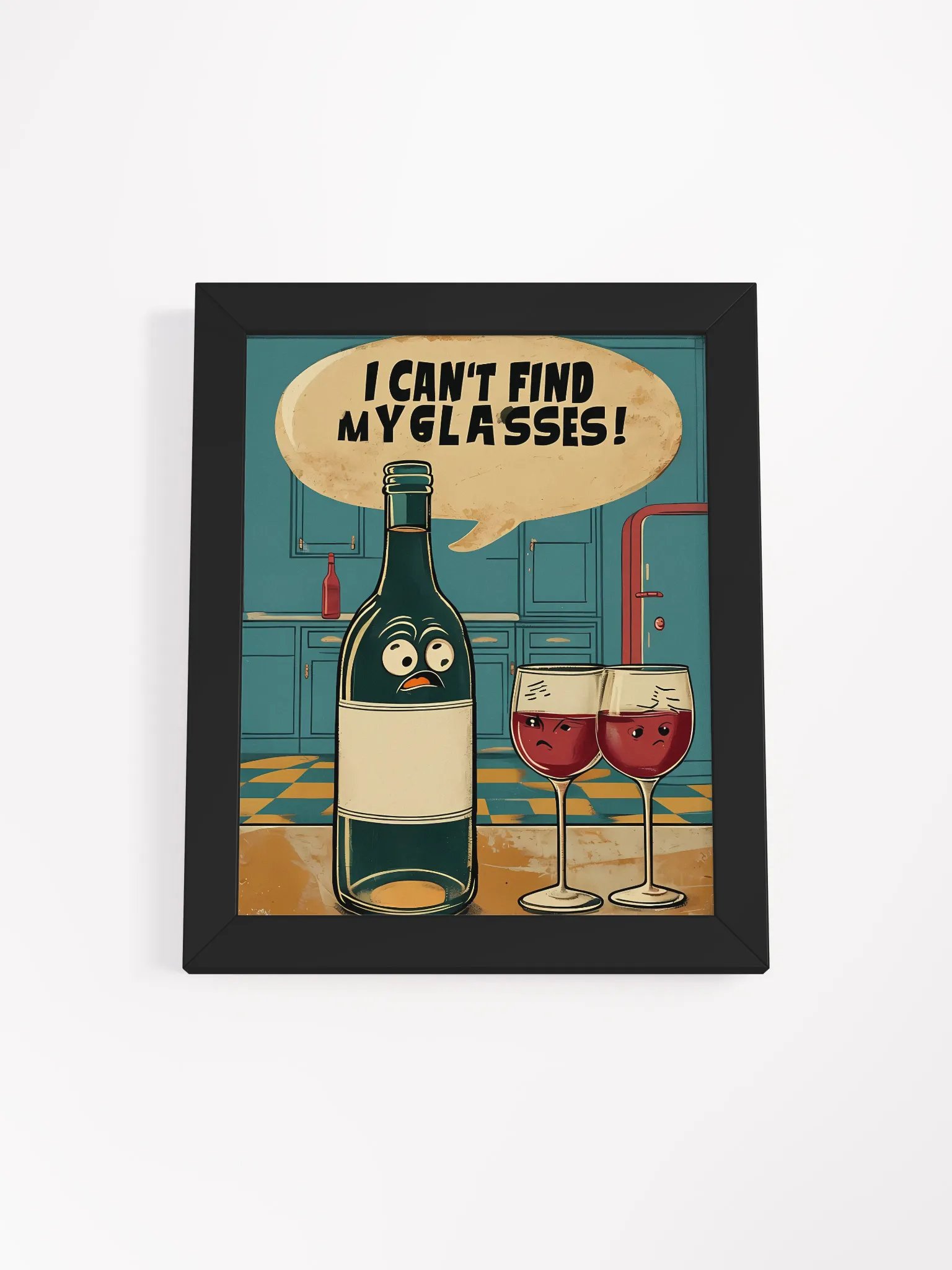 Whimsical Wine Bottle Wall Art product image (2)