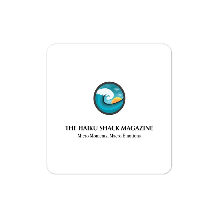 The Haiku Shack Magazine - Sticker product image (1)