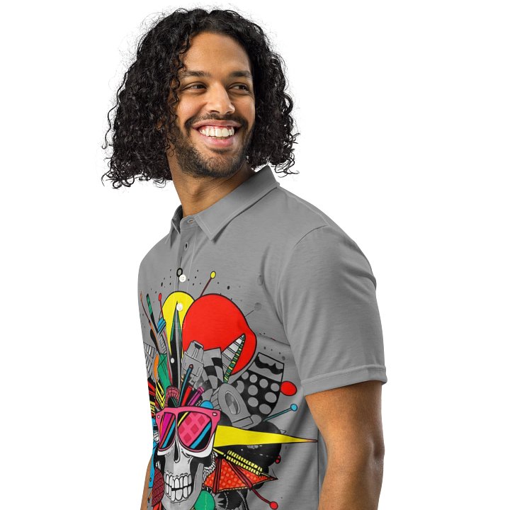 SpectraSkull Men's Slim Polo product image (2)