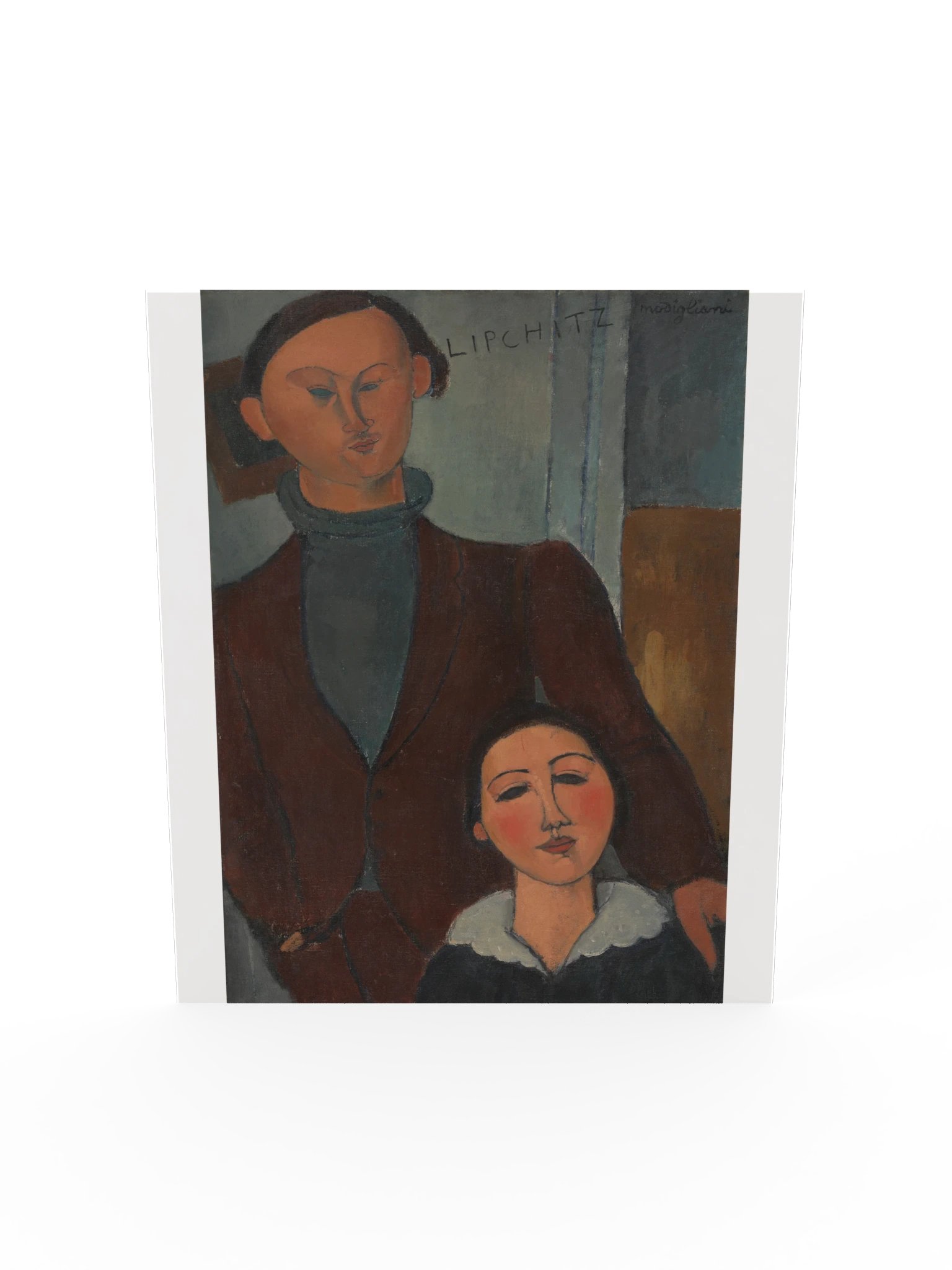 Amedeo Modigliani, Jacques and Berthe Lipchitz (1916) Fine Art Print product image (33)