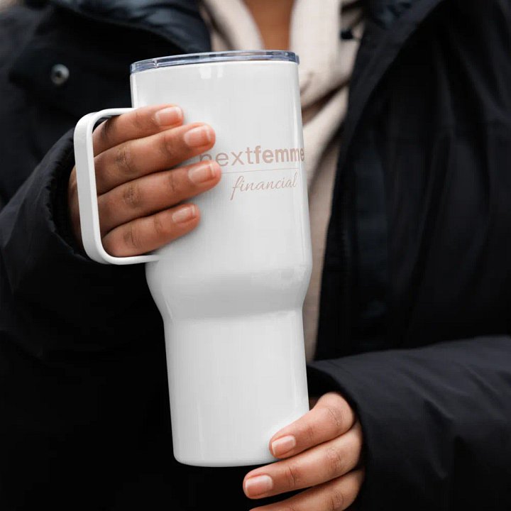 Eternal Travel Mug with Pink Logotype product image (2)