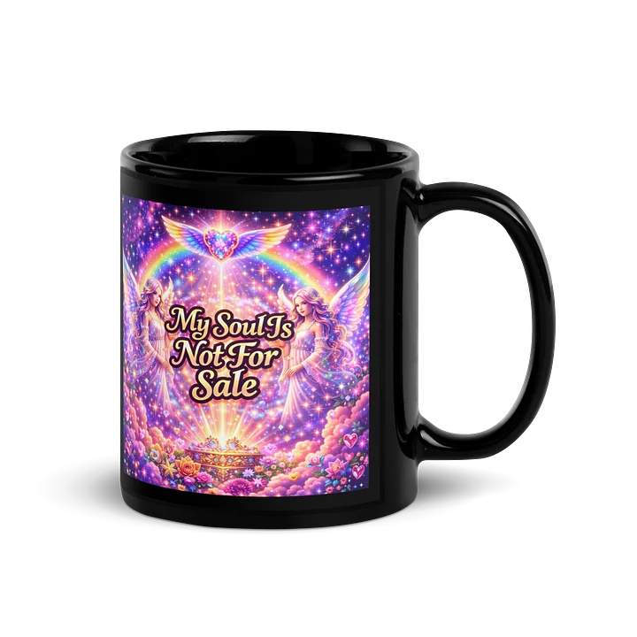 My Soul Is Not For Sale Statement -Black Mug product image (3)