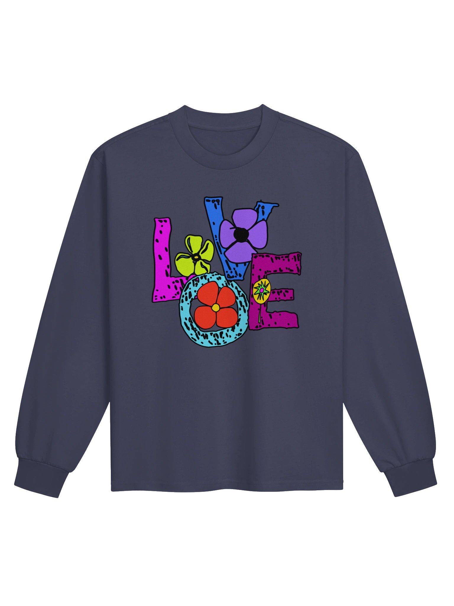 Love | AS Colour Unisex Premium Heavyweight Long Sleeve Shirt product image (1)