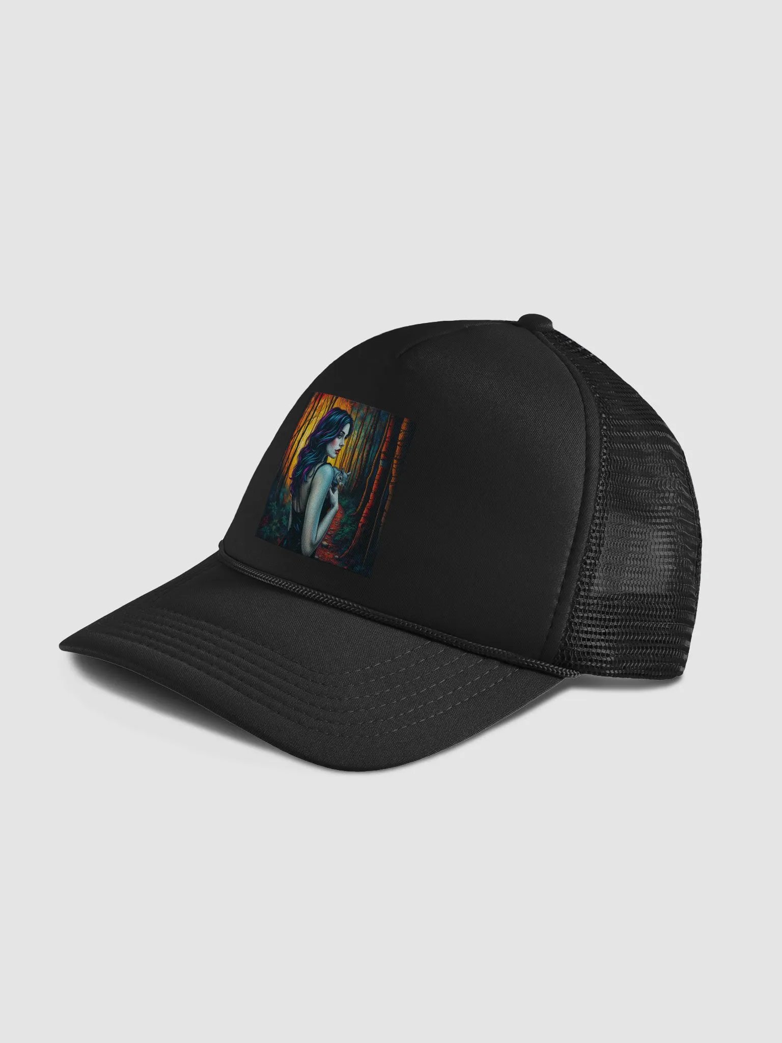Whimsical Forest Trucker Hat product image (4)