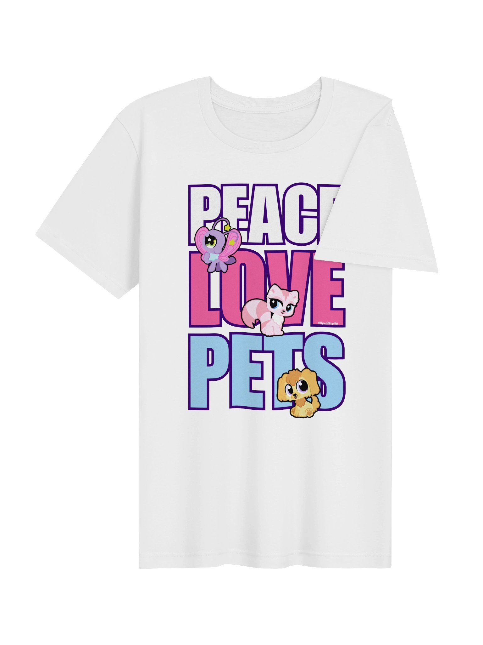 Peace Love Pets Tee (light) product image (24)