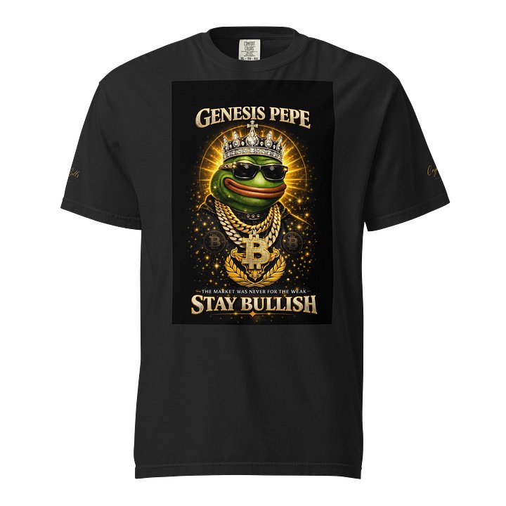 Limited Edition Drop - Bullish Genesis Pepe Tshirt product image (2)