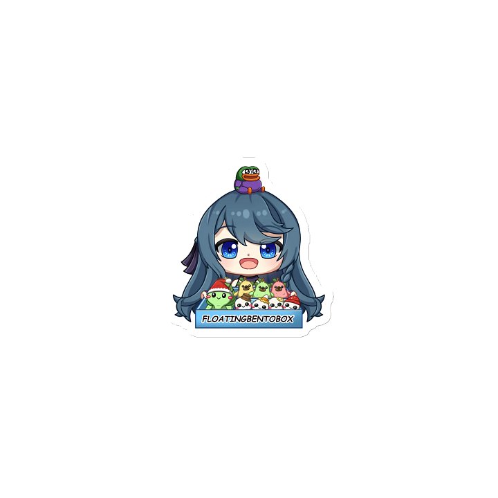 Floatingbentobox logo Die-Cut Magnet product image (1)