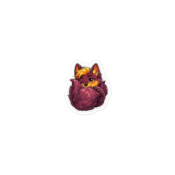 Shy Kitsune Sticker product image (2)