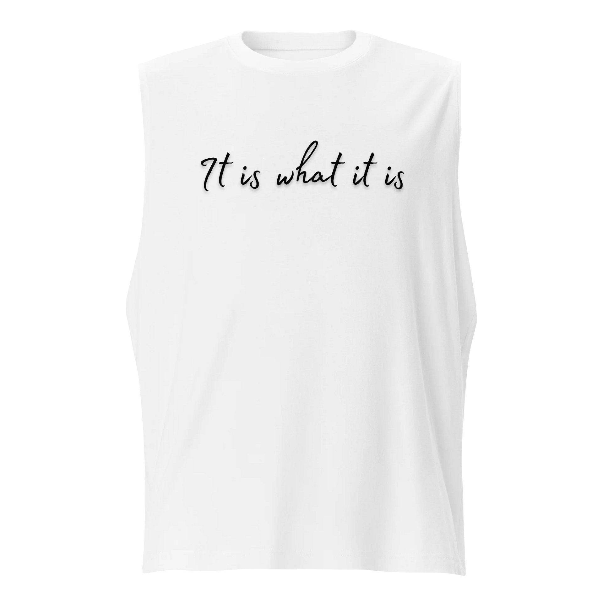 White - It is what it is - Twiggy94's Official Tank Top Merch! product image (1)