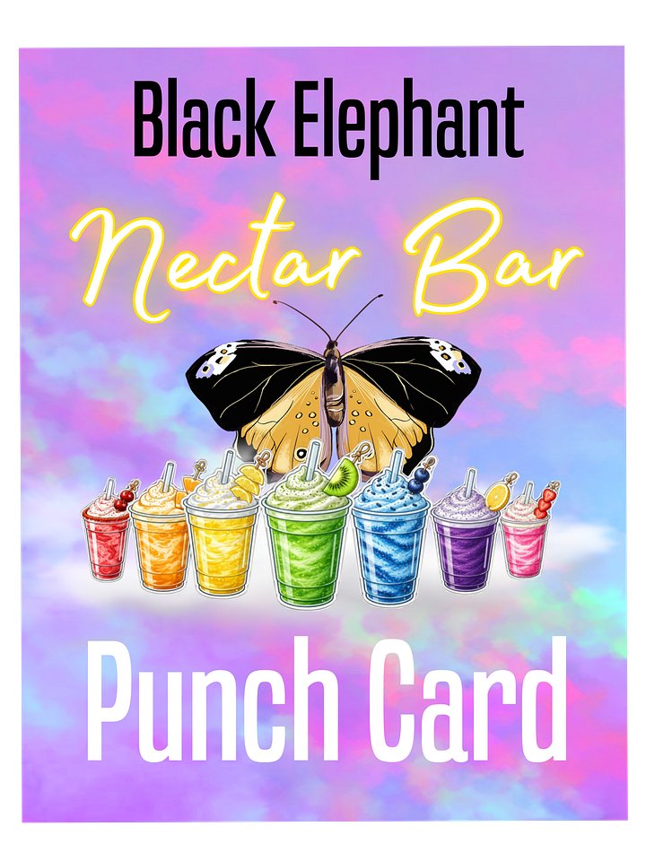 Nectar Bar Loyalty Punch Card product image (2)