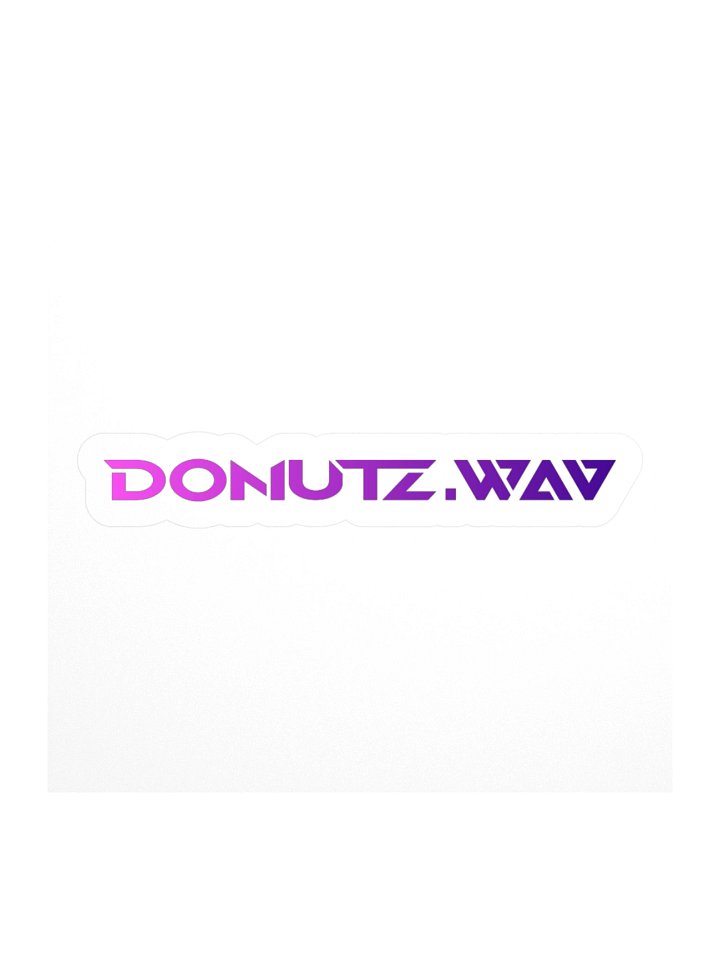 DONUTZ.wav After Hours Sticker [Color] product image (1)