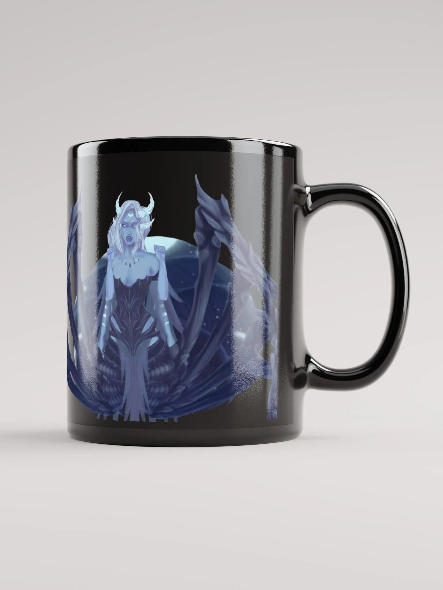 Ithiliel Model Black Glossy Mug product image (2)