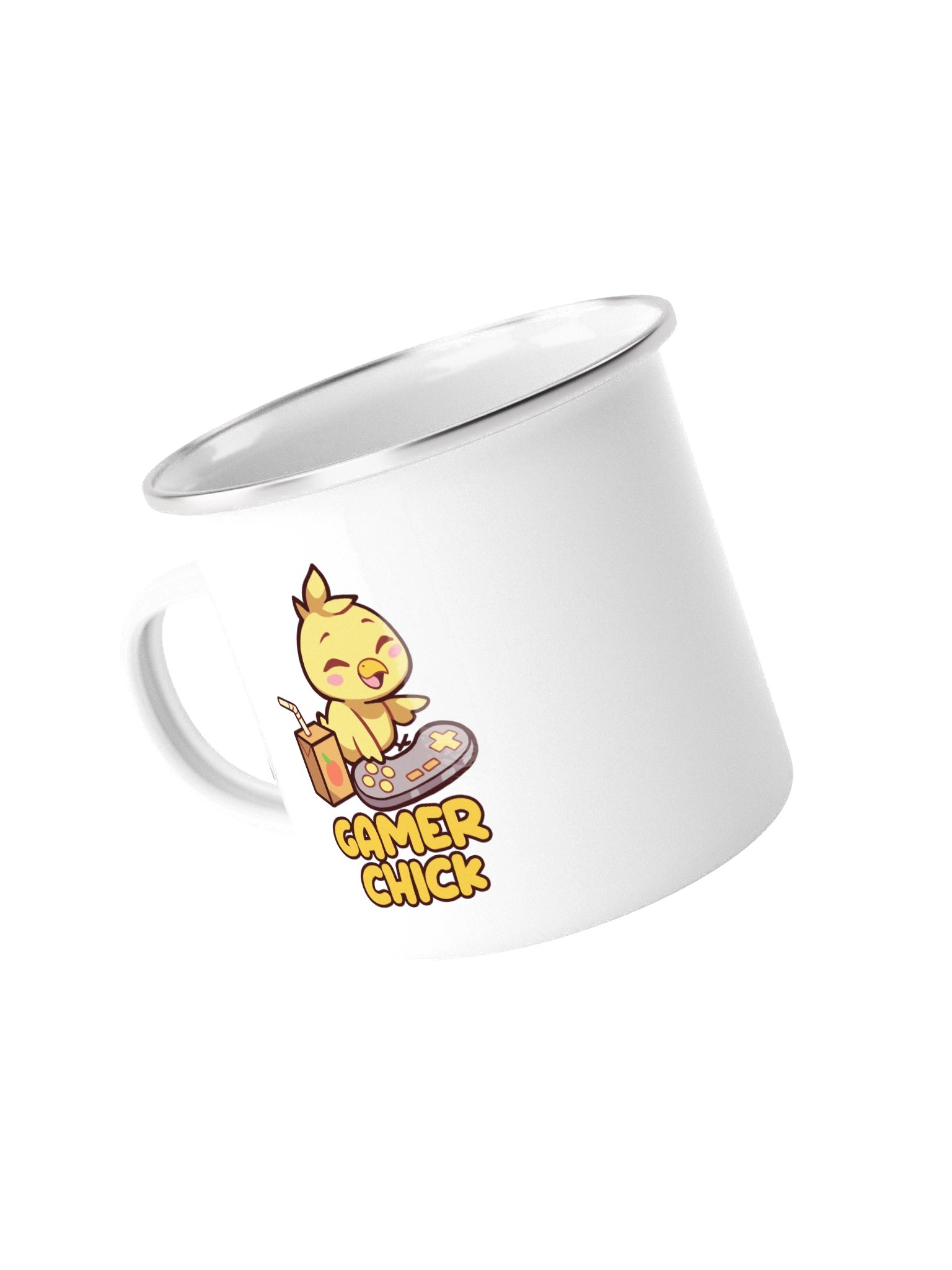 Gamer Chick Enamel Mug product image (4)