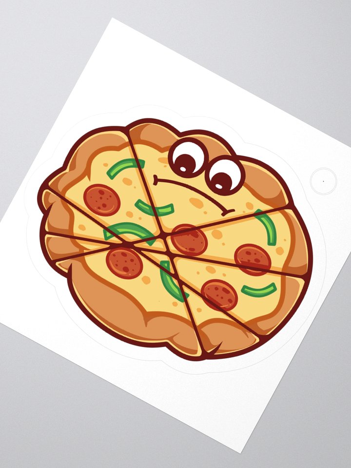 Miscut Pizza Sticker product image (2)