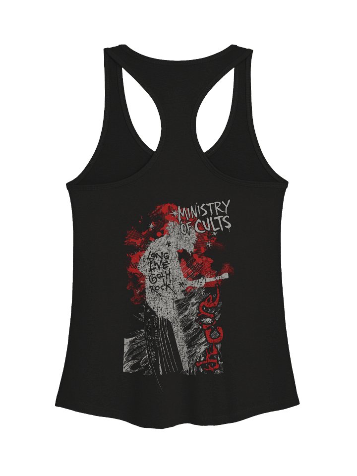The Cure Retro Womens Racerback Tank Top product image (2)