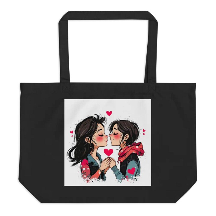 Galentines Hearts Organic Tote product image (1)
