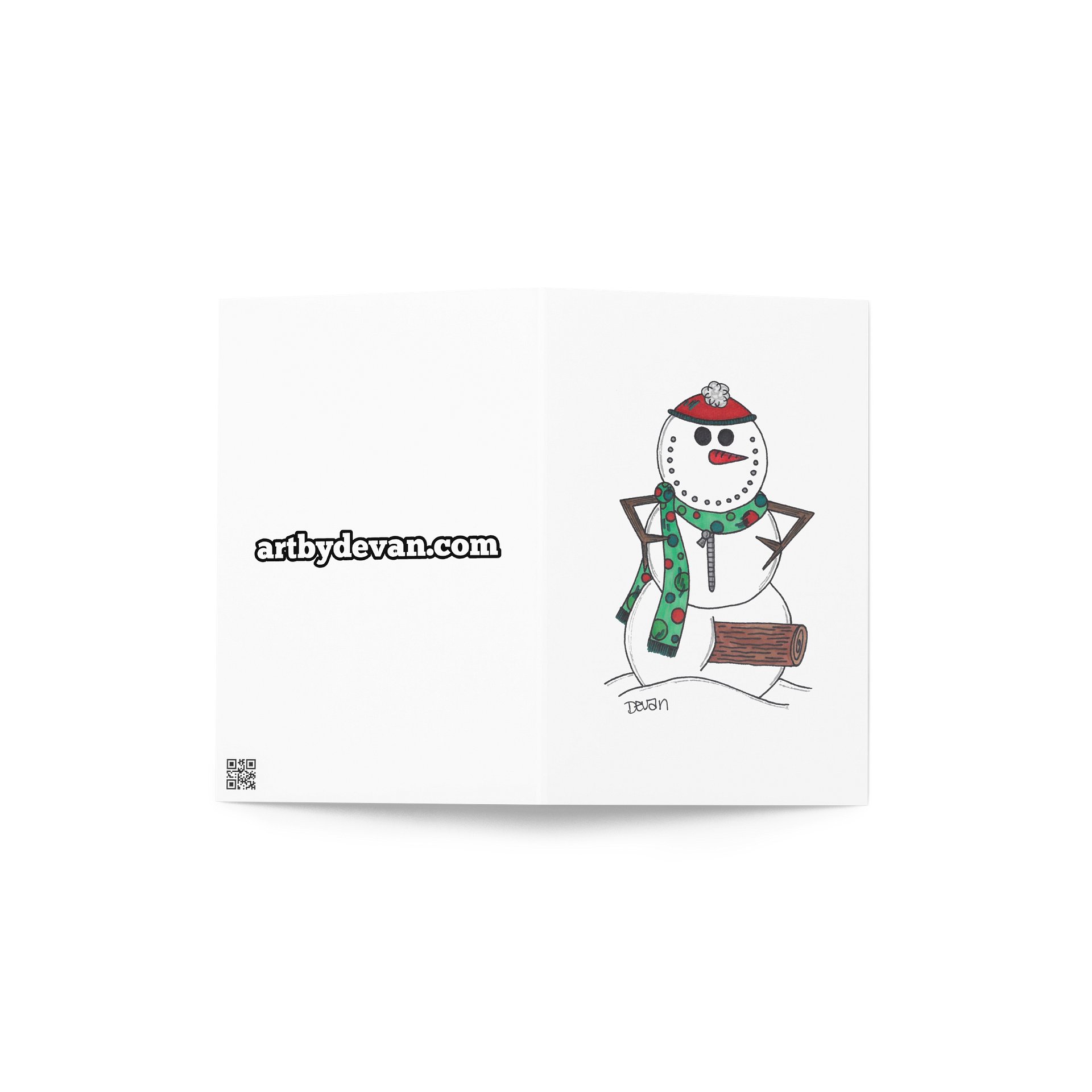 Snow Peeps: Big Wood Card product image (2)