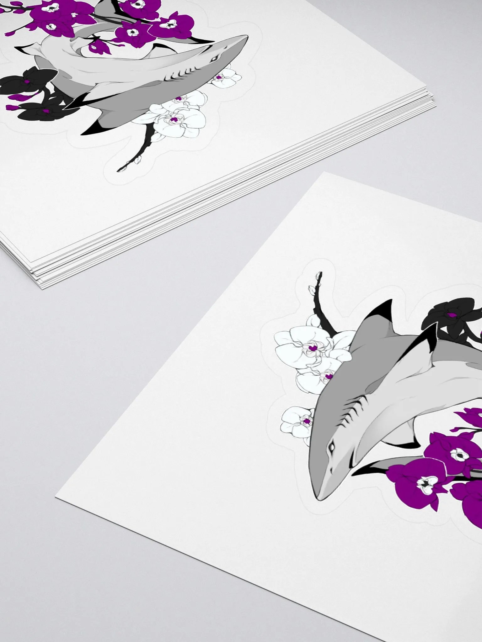 Blacktipped Orchids [Sticker] product image (4)