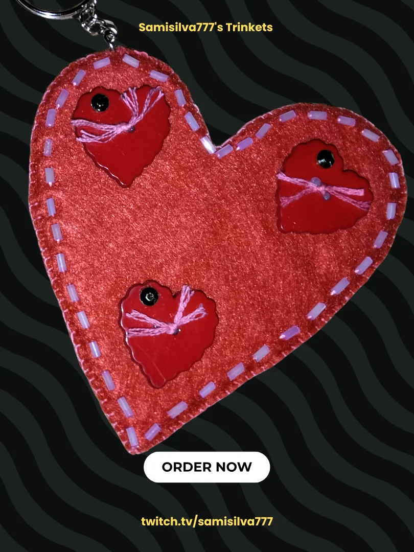 My Heart 2D Keychain product image (2)