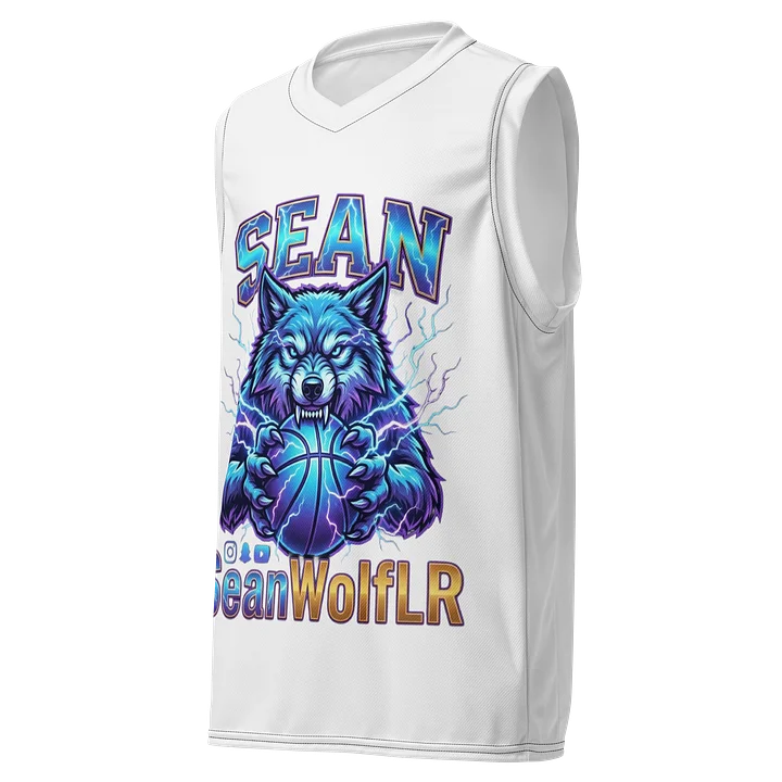 The SeanWolfLR "Lightning Pack" Basketball Jersey (Bold & Brand-Focused) product image (1)