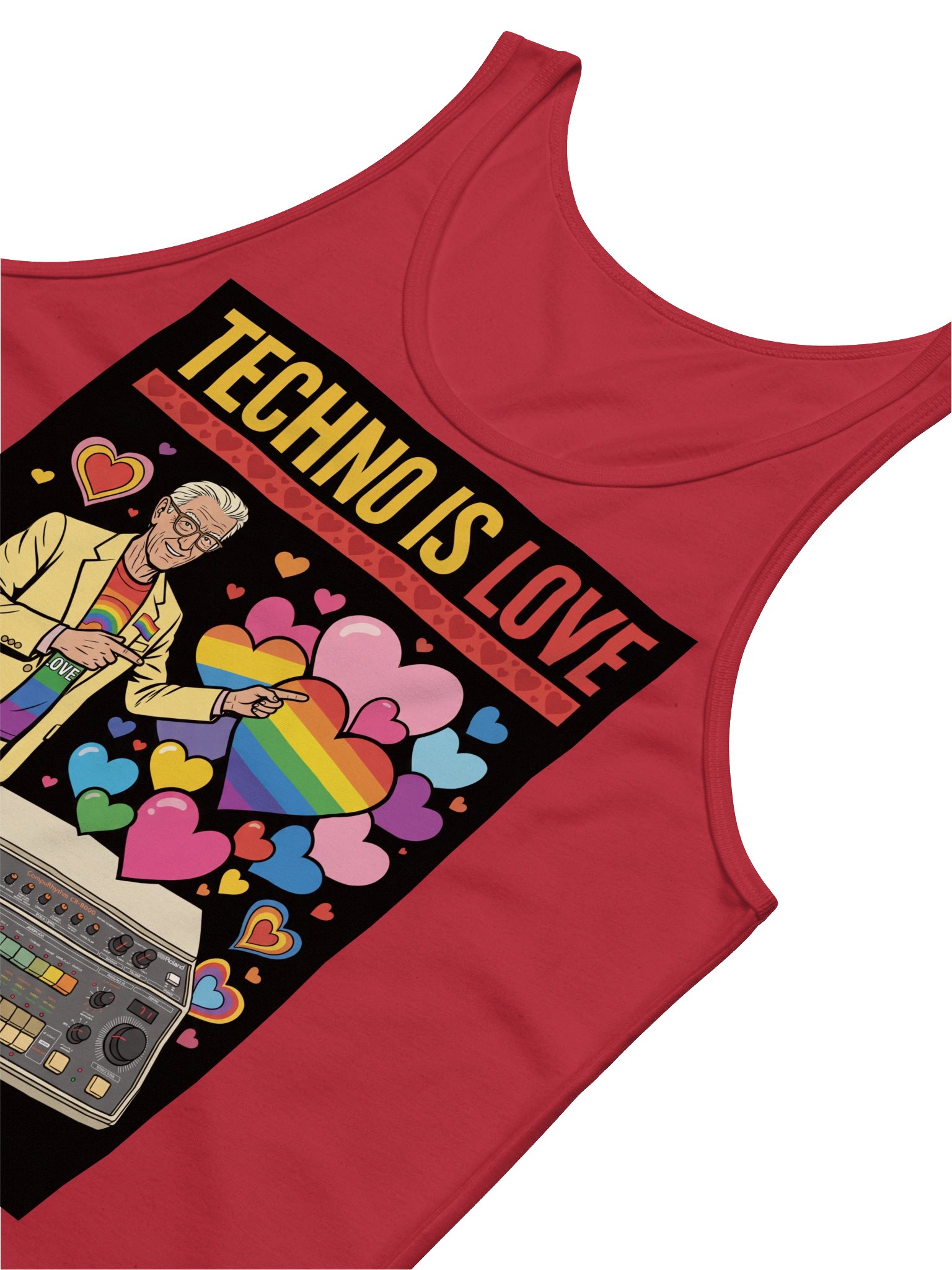 Techno is Love tank top product image (3)