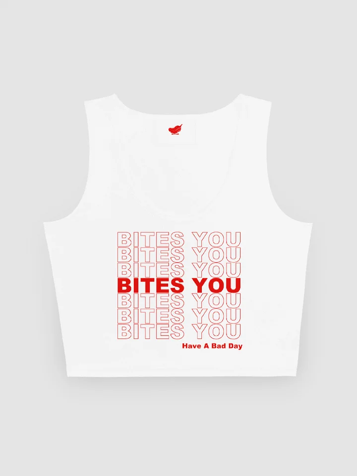 Bites You Bites You Bites You Crop Tank Top product image (1)