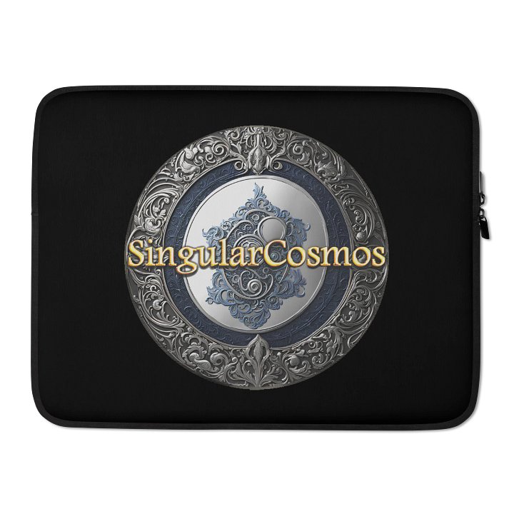 Singular Cosmos Black Laptop Sleeve product image (2)