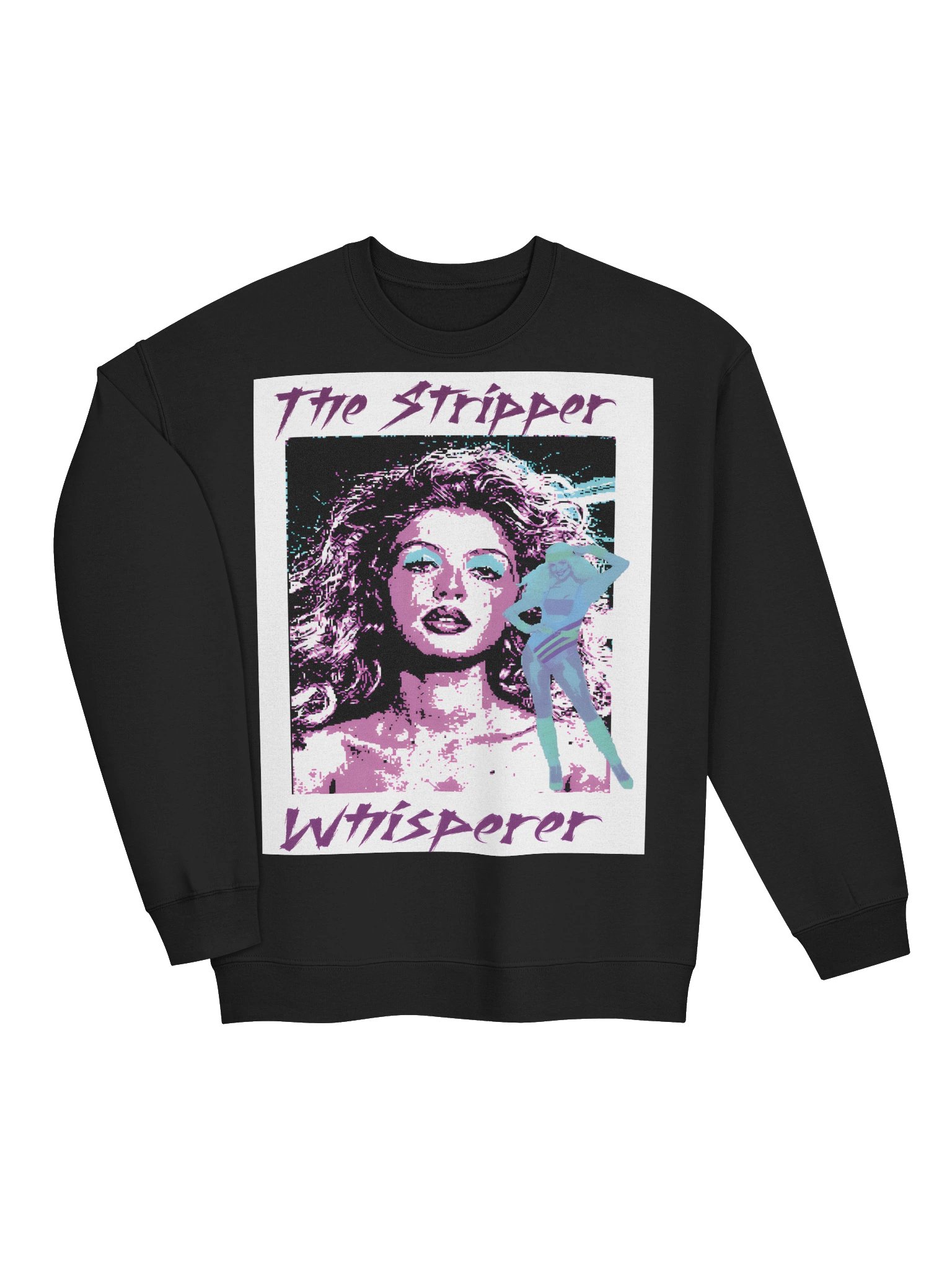 pixelated past time long sleeve shirt product image (3)