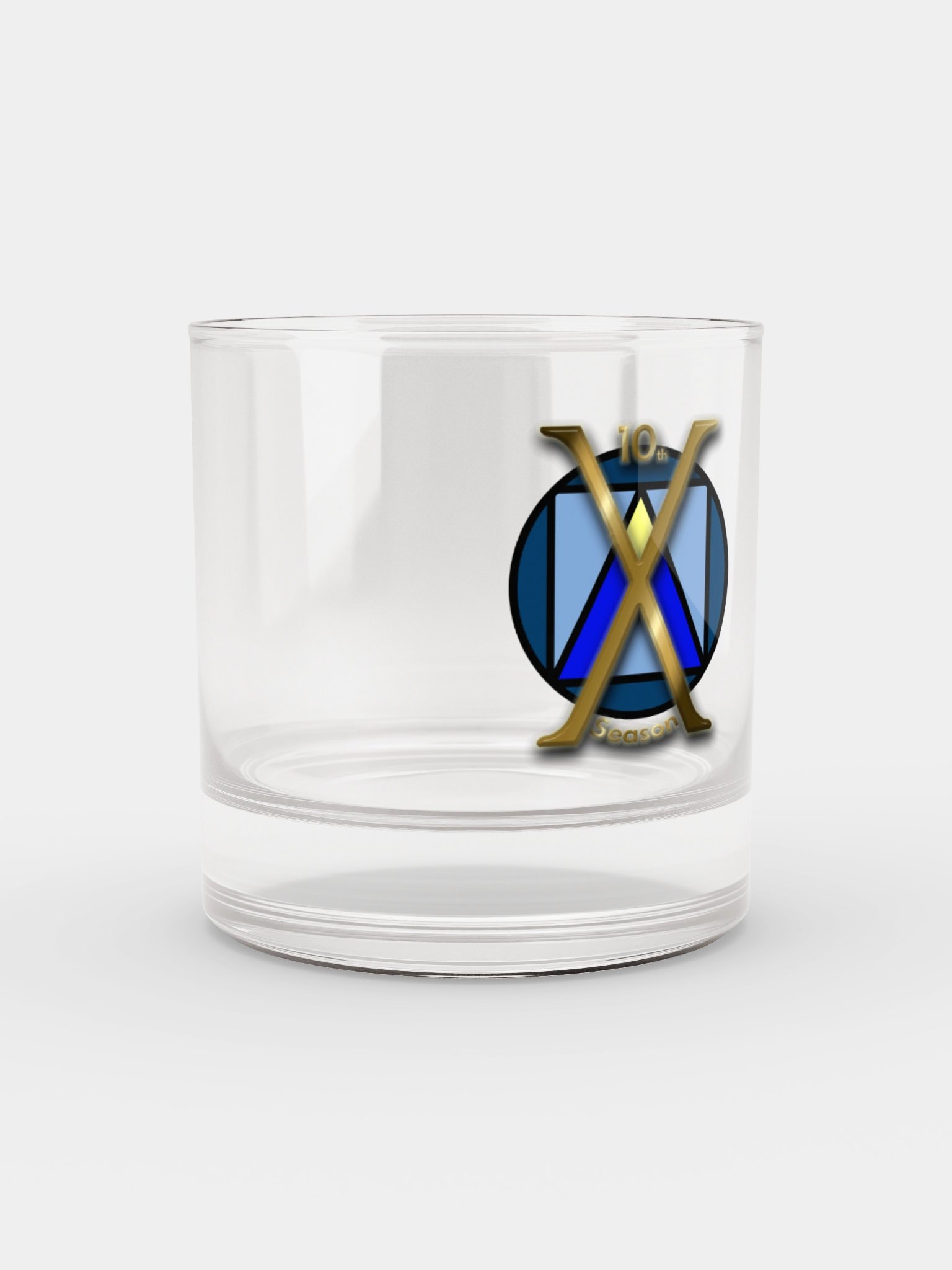 JustPlainHouse 10th Anniversary Rocks Glass product image (2)