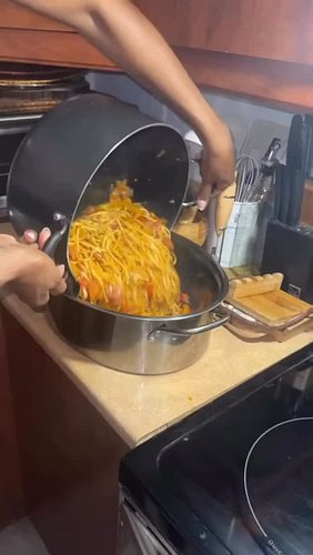 Made Haitian spaghetti for Canada Day and apparently I understood the assignment because not a single drop was left. 😂🇭🇹🍝🇨🇦 G...