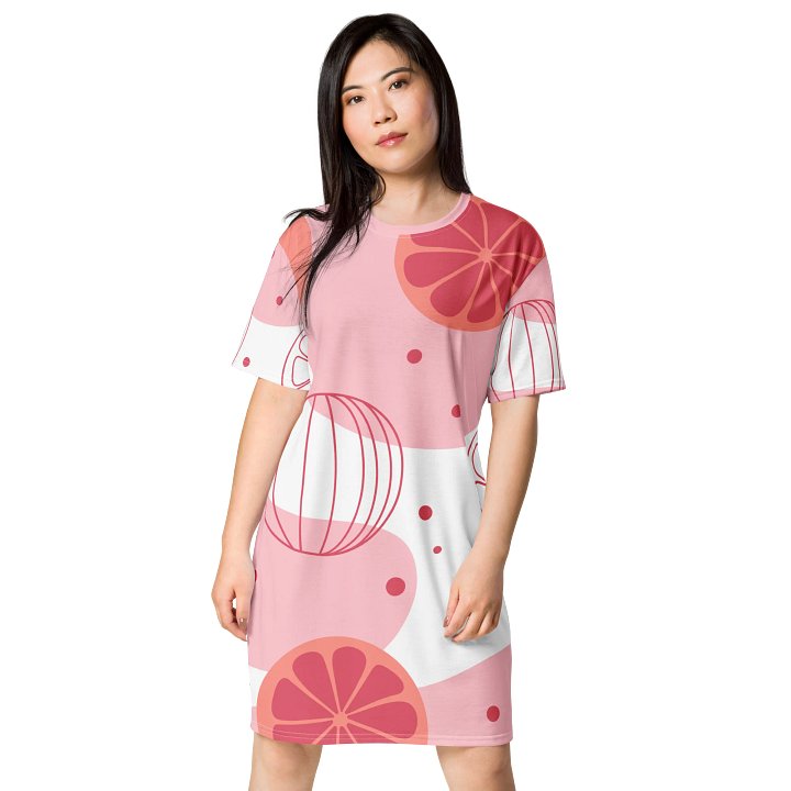 Citrus Dreams All-Over T-Shirt Dress product image (1)