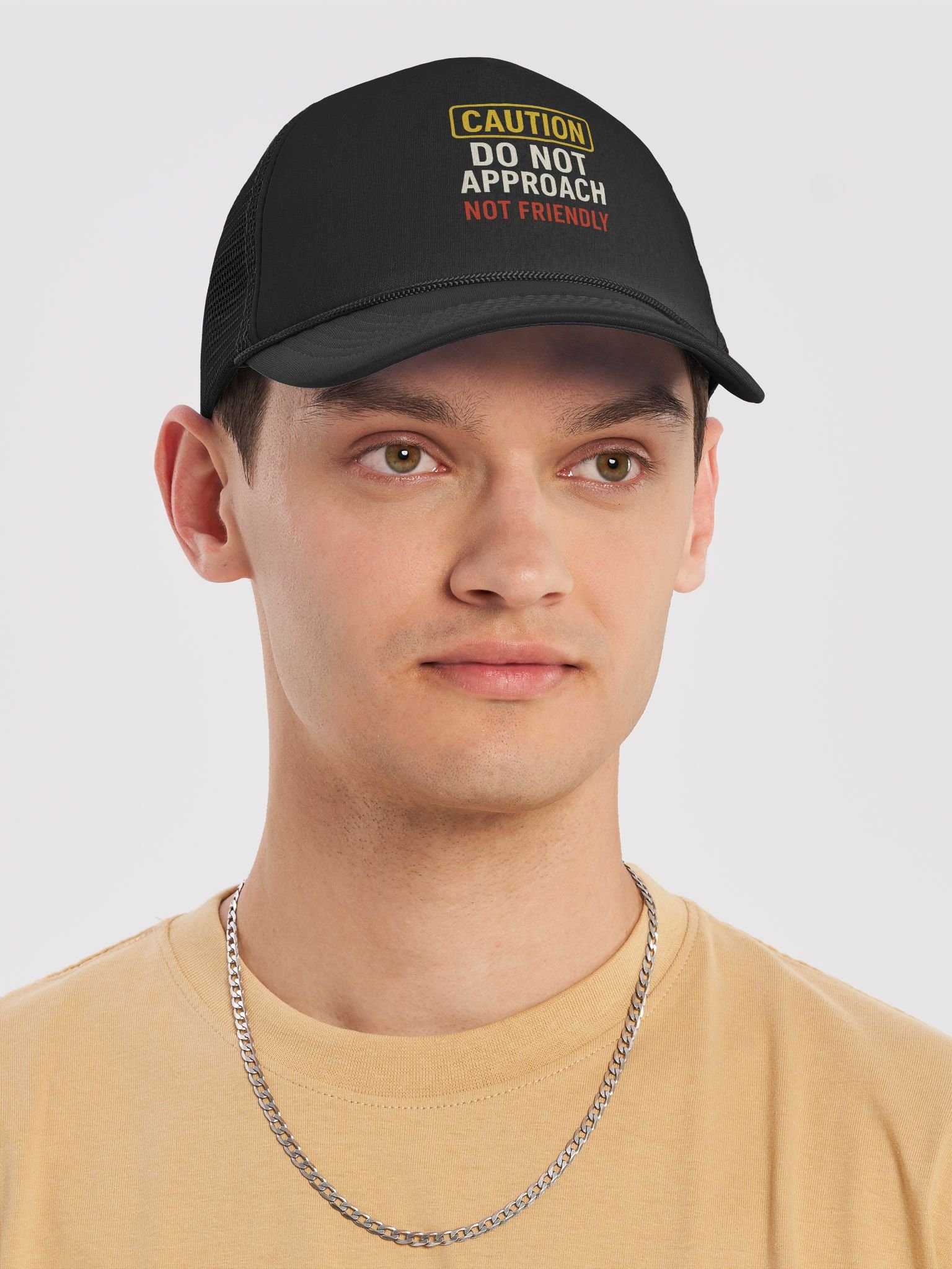 "Not Friendly" Trucker Hat product image (5)