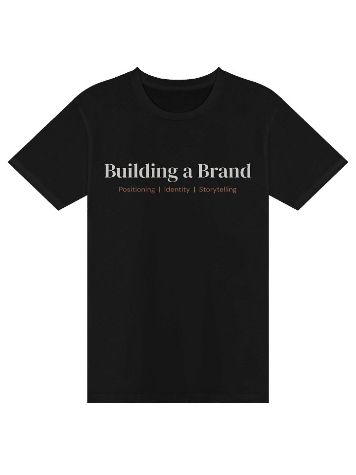 Black premium t-shirt product image (1)