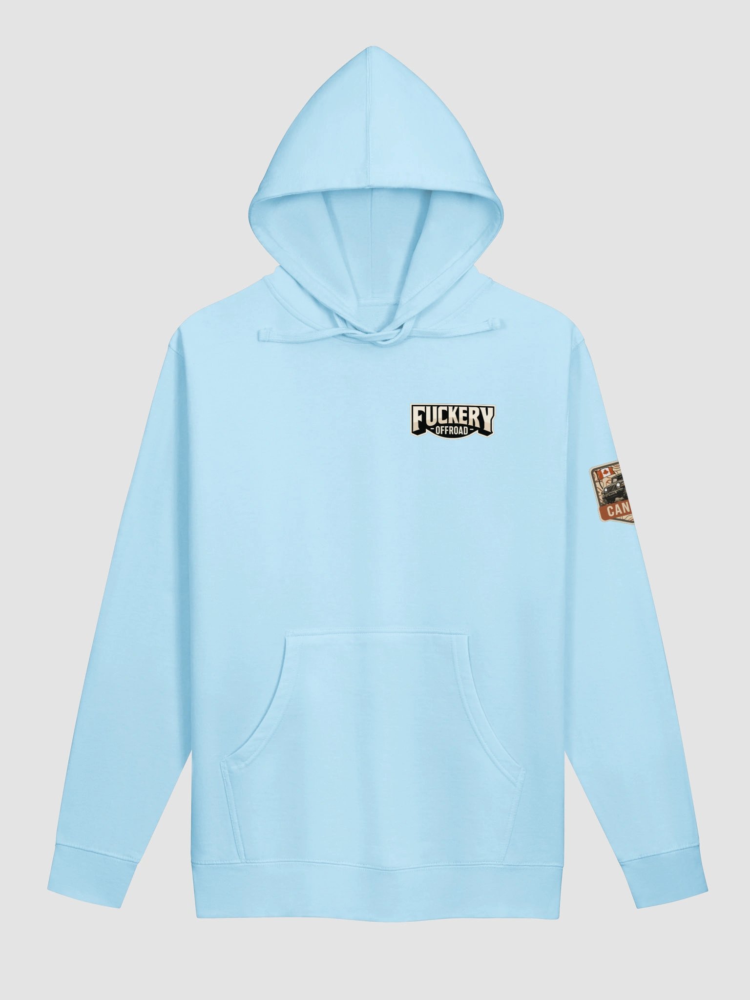 Ladies Pull-Over Hoodie with Fuckery Jeep Logo product image (1)
