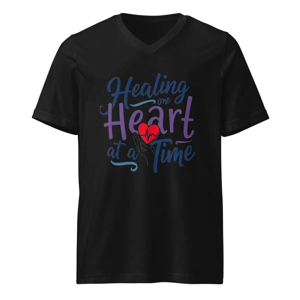 Healing Hearts V-Neck Tee product image (1)