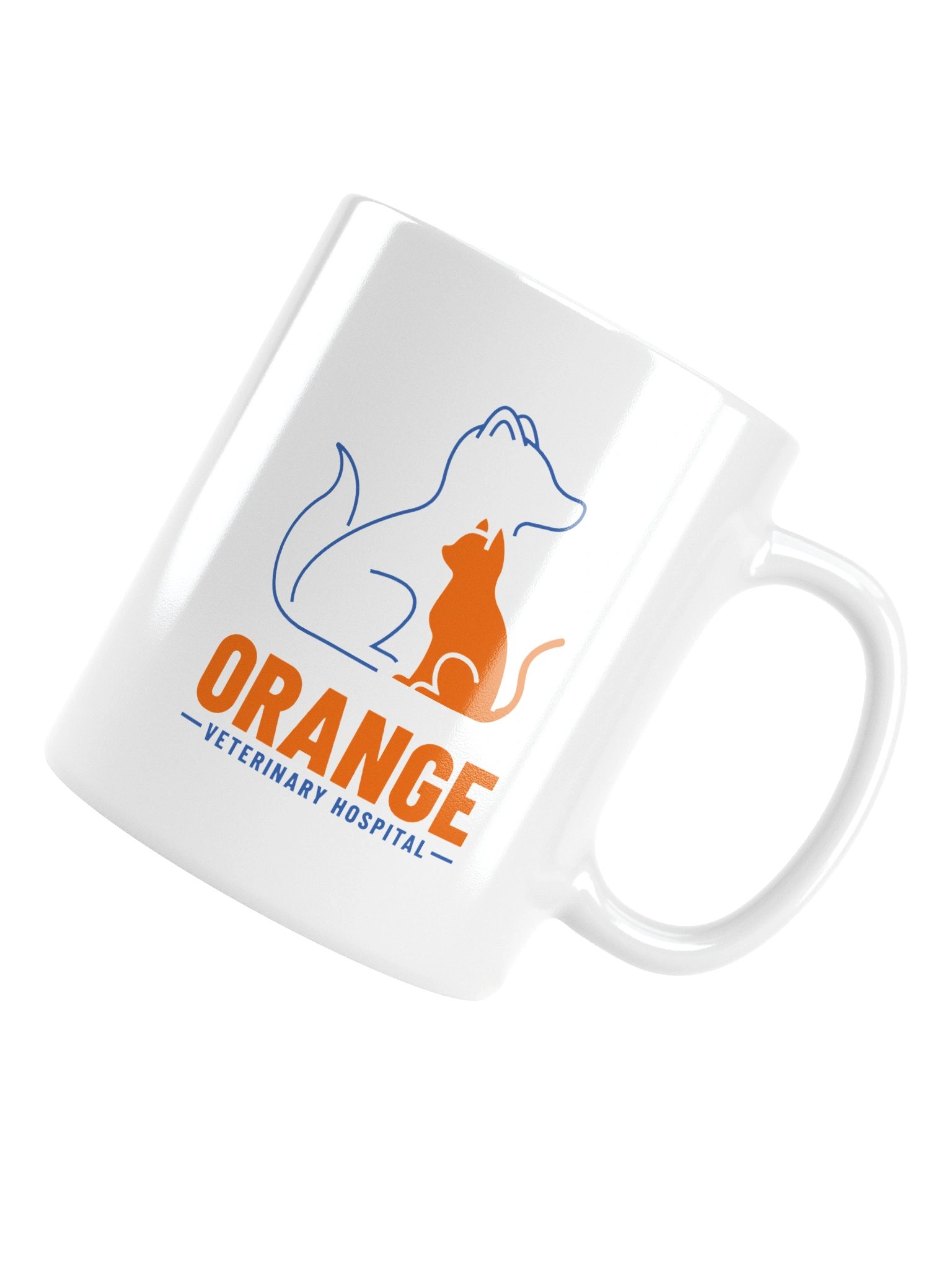 Orange Vet White Mug product image (13)