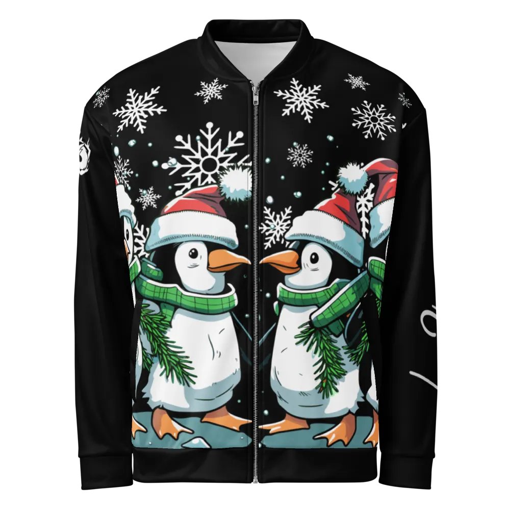 Penguin Party All-Over Bomber Jacket product image (7)