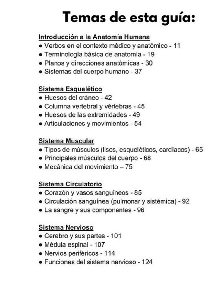 Anatomía / libro para aprender inglés con pronunicación / Vocabulario para medicina, enefermería y salud product image (2)